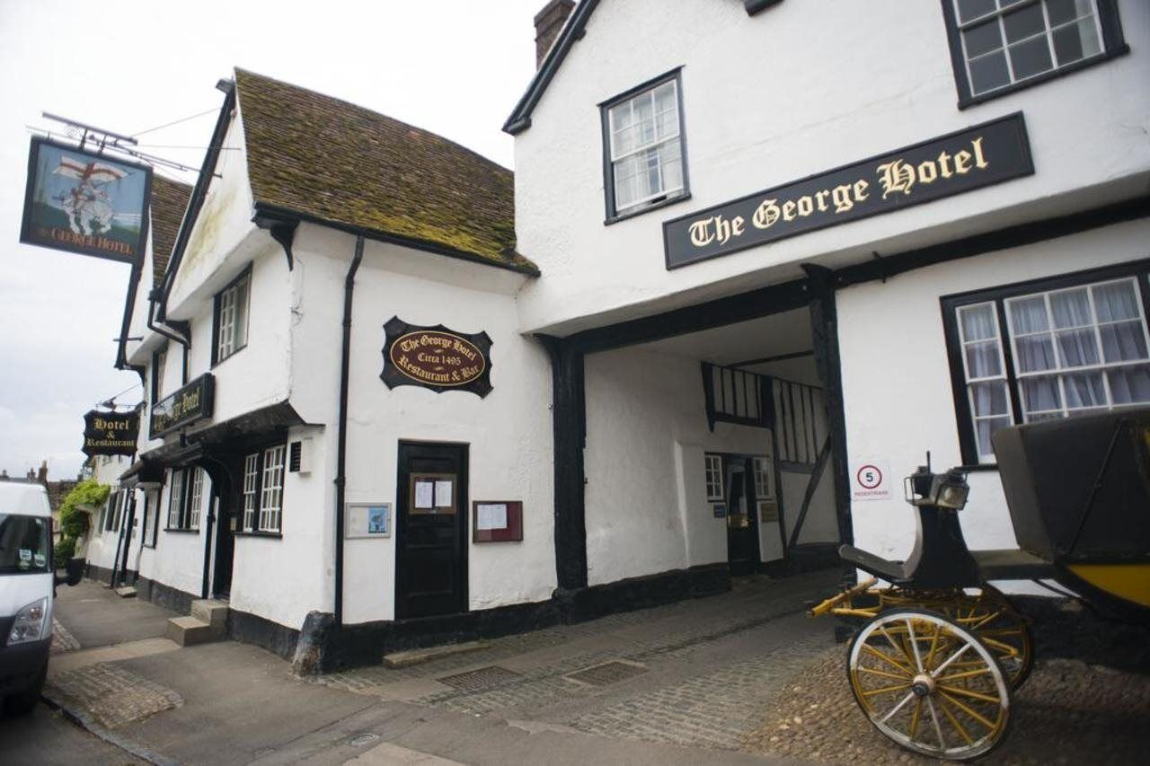 George Hotel Dorchester On Thames Exterior photo